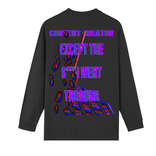 "About Me" Long Sleeve Shirt