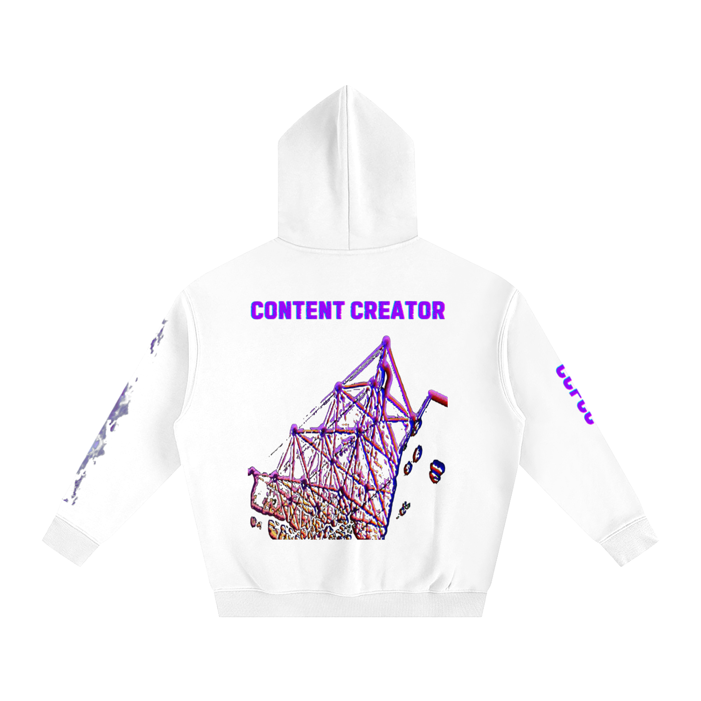 Oversize Fleeced Content Creator Hoodie
