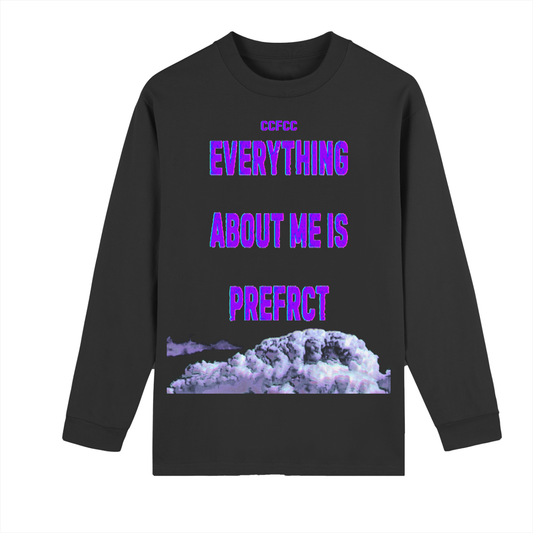 "About Me" Long Sleeve Shirt